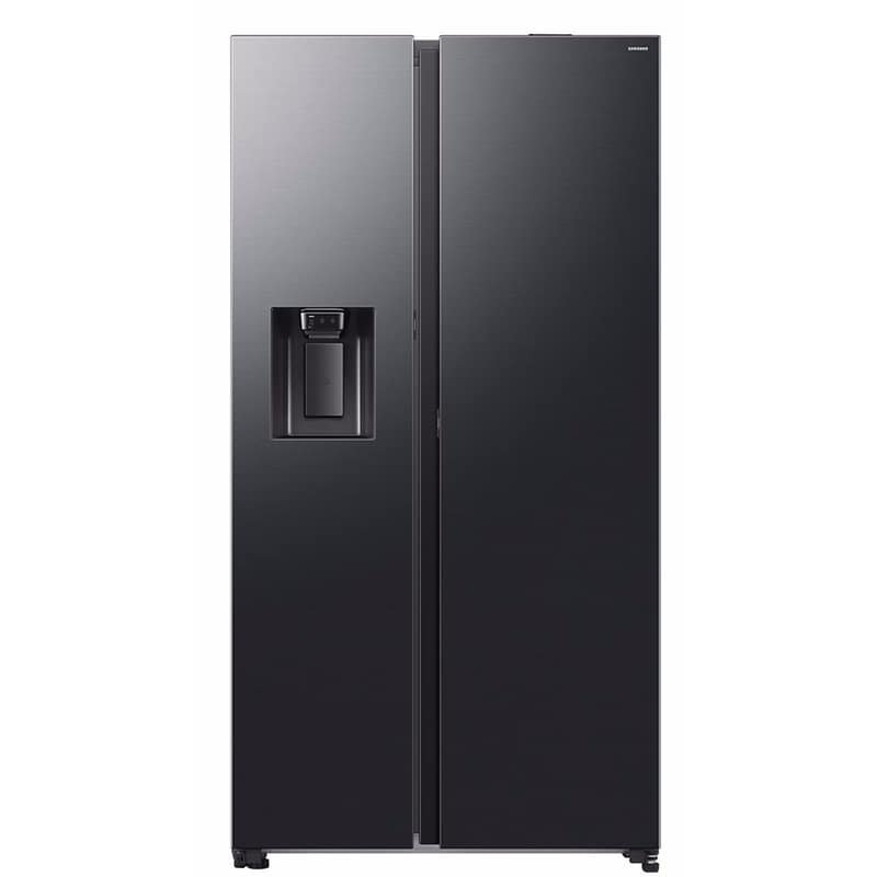 SAMSUNG SAMSUNG RS80F64KEFEF Bespoke AI Full No Frost 640 Lt Μαύρο Ψυγείο Ντουλάπα