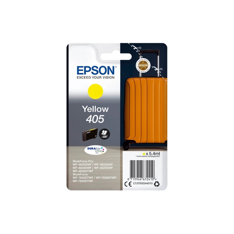 Epson 405 Κίτρινο Μελάνι Εκτυπωτή T05G440