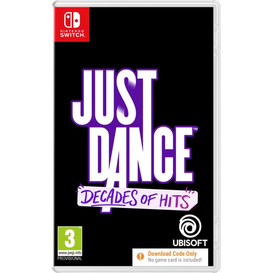 Just Dance: Decades of Hits (Code in a Box) - Nintendo Switch image 0