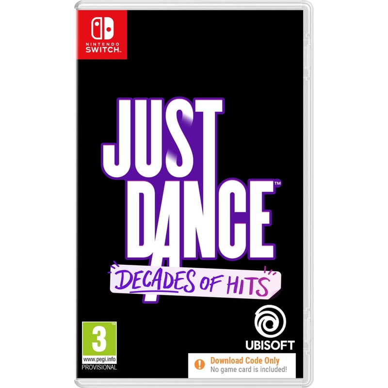 Just Dance: Decades of Hits (Code in a Box) - Nintendo Switch