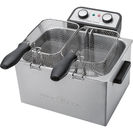PROFI COOK PC-FR 1038 3000 W 5 L Ασημί Φριτέζα Λαδιού image 2