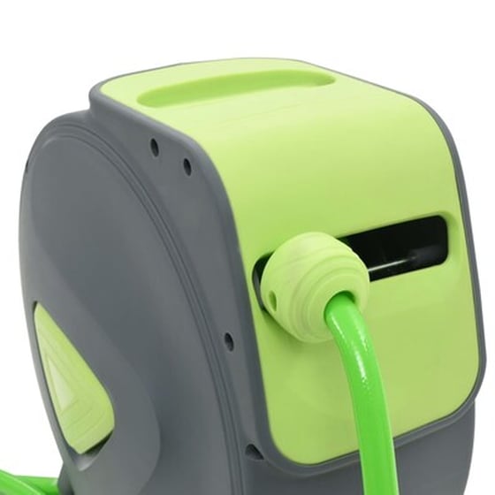 Vidaxl Ανέμη Αυτόματη Με Λάστιχο Τοίχου 20 + 2 Μ. image 4