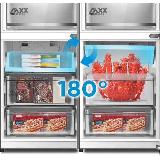 MIDEA MDRB548MME46 Total No Frost 401 Lt Inox Ψυγειοκαταψύκτης image 13