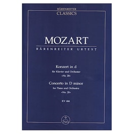 Βιβλίο Για Σύνολα Barenreiter Mozart - Concerto In D Minor Nr.20 [pocket Score]