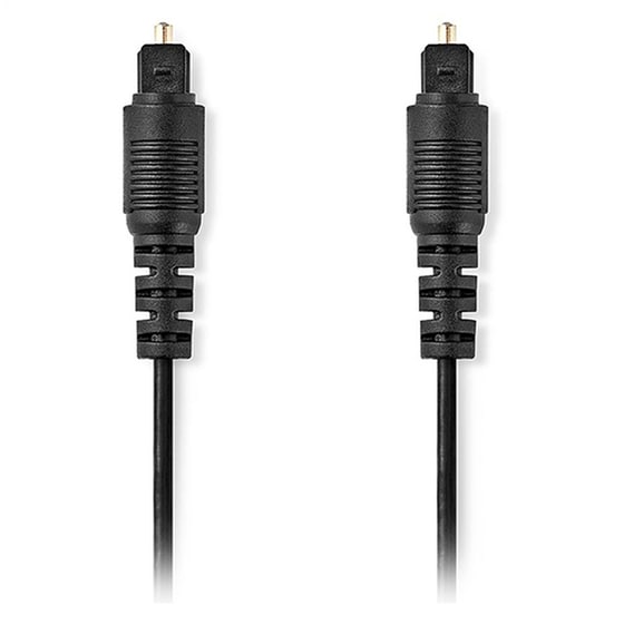 Καλώδιο Ήχου Nedis CAGL25000BK50 TOSLINK male σε TOSLINK male - 5m - Μαύρο image 1