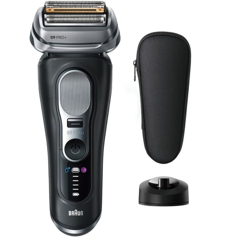 BRAUN SERIES 9 9610S PRO+ Ξυριστική Μηχανή Επαναφορτιζόμενη Μαύρο-Ασημί