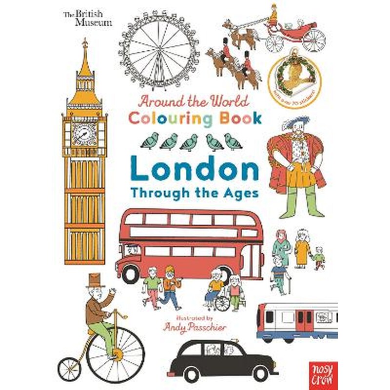 British Museum: Around the World Colouring: London
