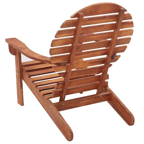 Καρέκλα Vidaxl Adirondack από Μασίφ Ξύλο Ακακίας 69x96x89cm - Καφέ image 4