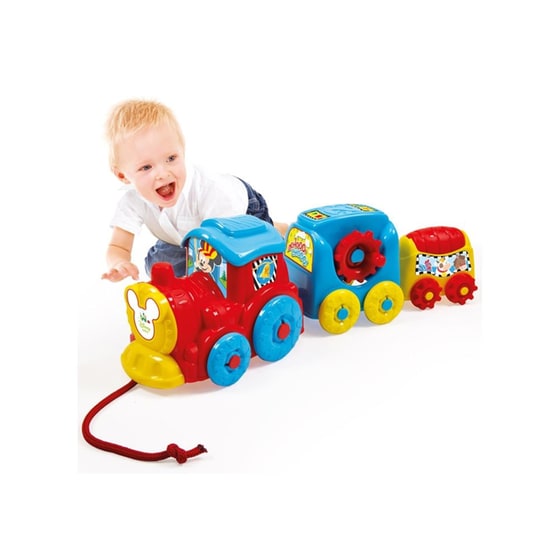 Τρενάκι Pull Along Mickey Disney Baby Clementoni image 1