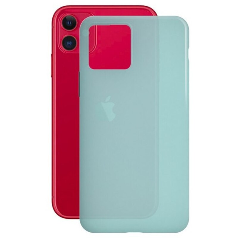 KSIX Θήκη Apple iPhone 11 - Ksix Color Liquid - Τιρκουάζ