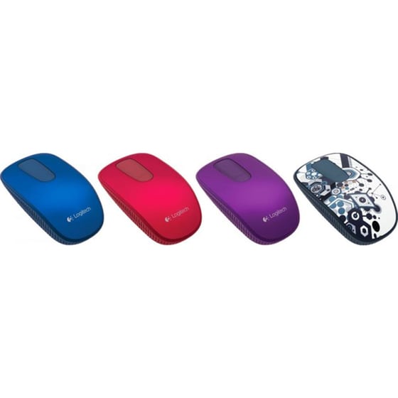 Ασύρματο Ποντίκι Logitech Zone Touch T400 Red Velvet image 4