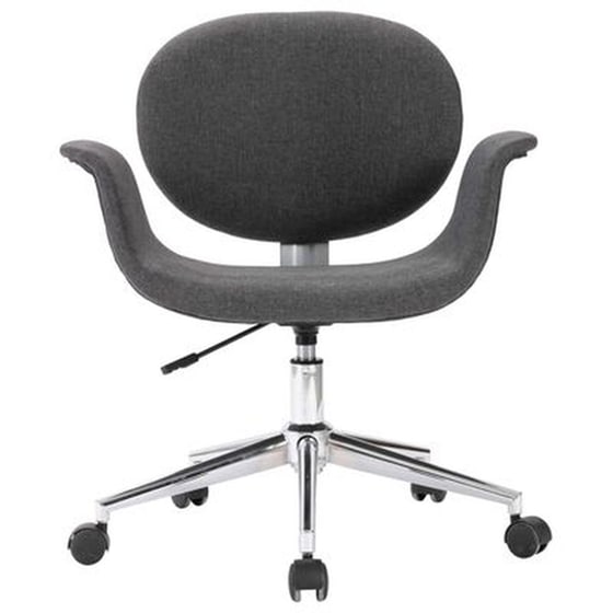 Καρέκλες Τραπεζαρίας Vidaxl Υφασμάτινες Περιστρεφόμενες 6 Τμχ - Γκρι image 2