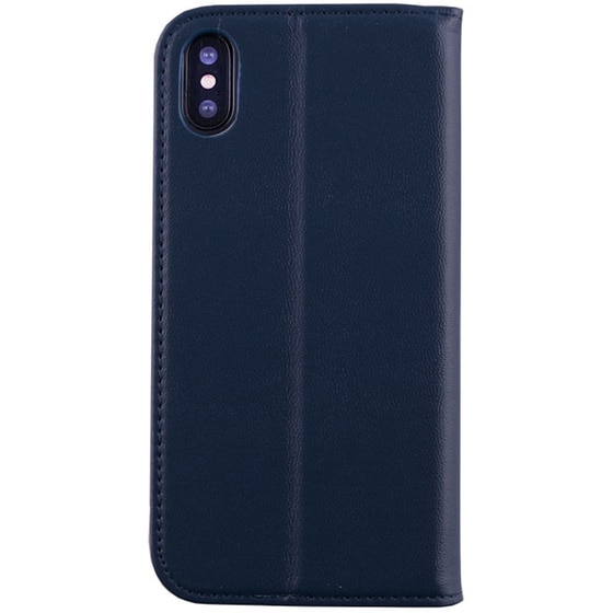 Θήκη Apple iPhone X/iPhone XS - Volte-tel Pocket Magnet Book Stand - Blue image 4