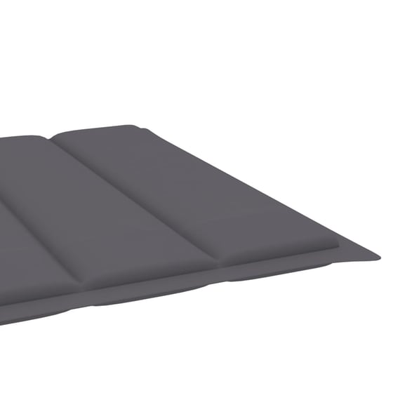 Ξαπλώστρα VidaXL από Μπαμπού 200x130x24-87 cm - Ανθρακί/Καφέ image 6