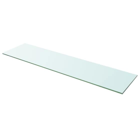 Ράφι Τοίχου VidaXL από Γυαλί 100x25 cm - Διάφανο image 0