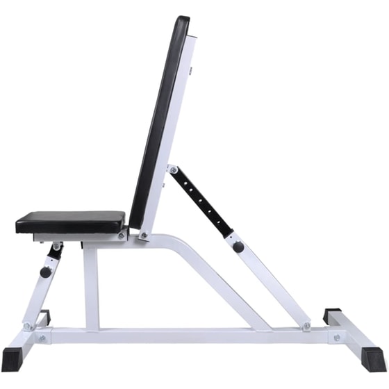 Σετ Ρυθμιζόμενος Πάγκος Γυμναστικής VidaXL 60.5kg - Μαύρος image 2