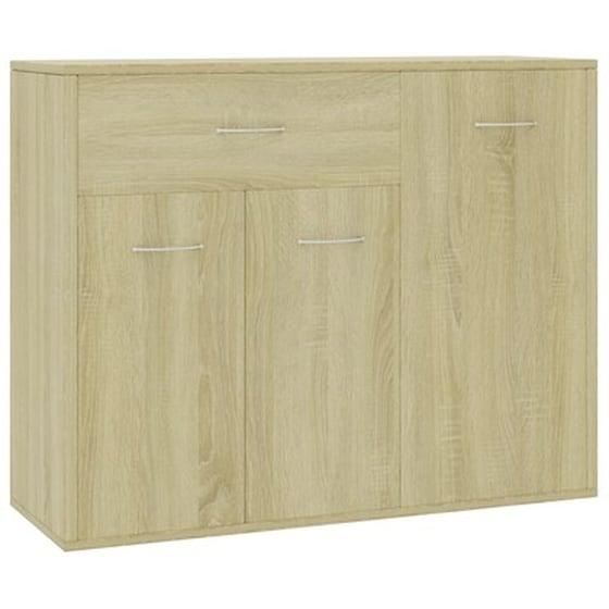 Vidaxl Μπουφές Sonoma Δρυς 88 X 30 X 70 Εκ. Από Μοριοσανίδα image 2
