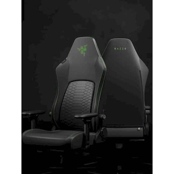 Gaming Καρέκλα Razer Iskur V2 από Τεχνητό Δέρμα - Πράσινο/ Μαύρο image 1