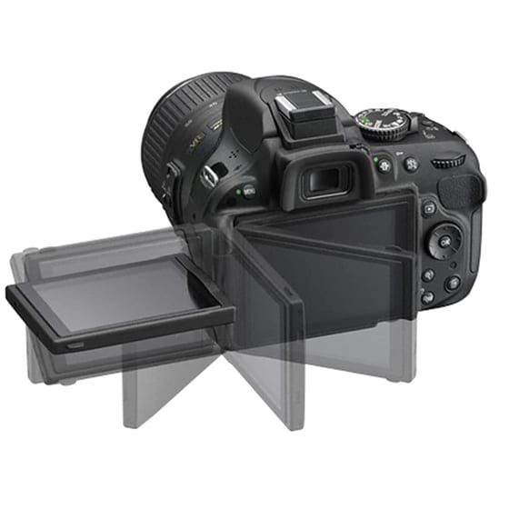 DSLR Nikon D5200 Kit 18-55mm VR II - Μαύρο image 1