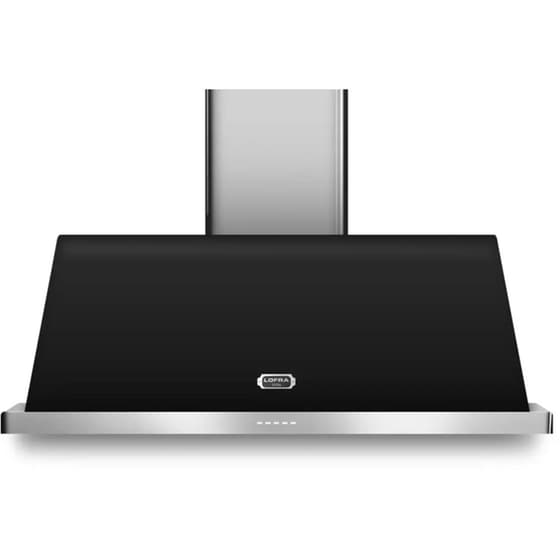 LOFRA DOLCEVITA150NMCHROME 150 cm Μαύρο Απορροφητήρας Καμινάδα - Τζάκι image 0