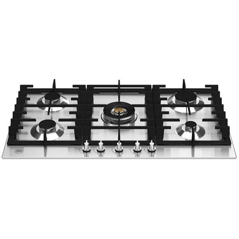 BERTAZZONI P905CMODX(GN) 90 cm Ασημί Εστία Φυσικού Αερίου Αυτόνομη