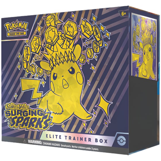Pokemon Κάρτες SV8 Surging Sparks Elite Trainer Box image 0