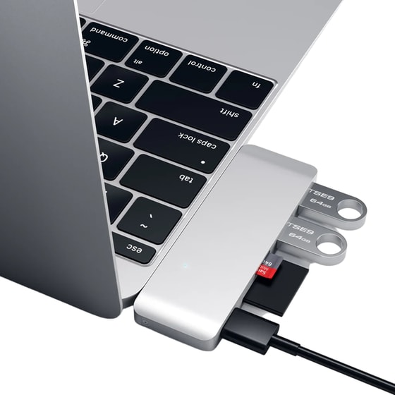 Satechi ST-TCUPS USB Hub 5-Port USB 3.0 συμβατό με USB-C image 3