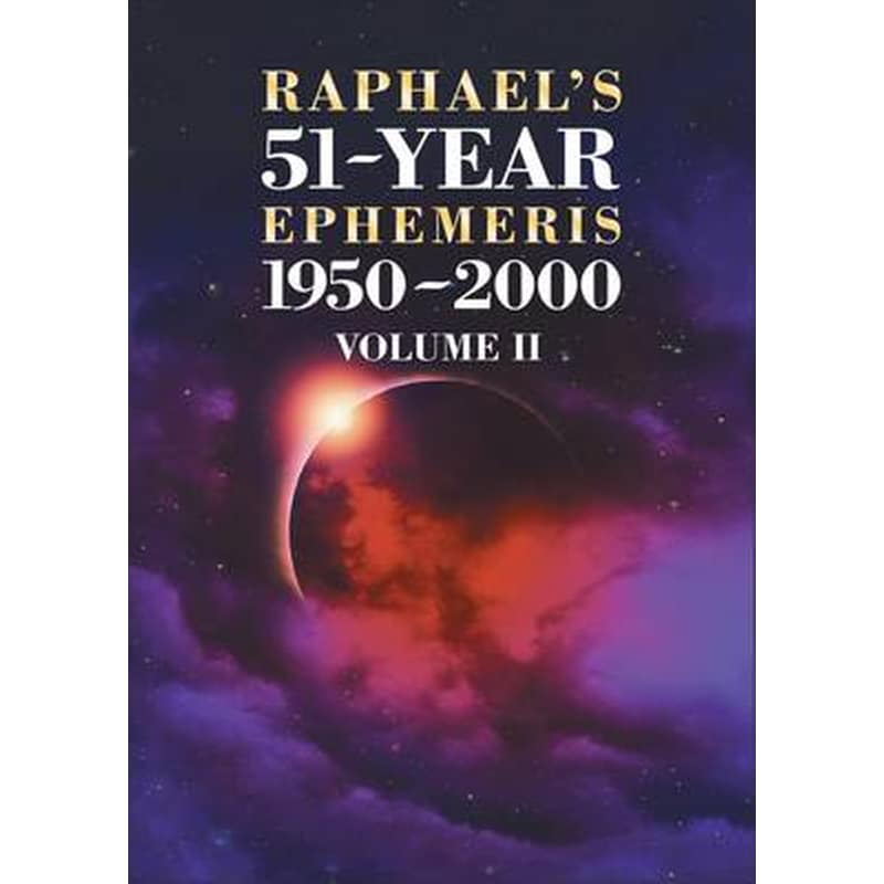 Raphaels 51-Year Ephemeris 1950 to 2000 2