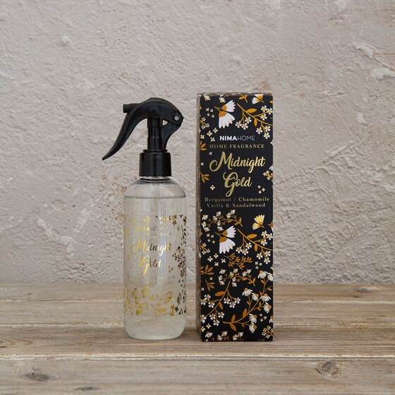 Αρωματικό Χώρου Nima Σπρέυ Aroma Midnight Gold 240ml image 0