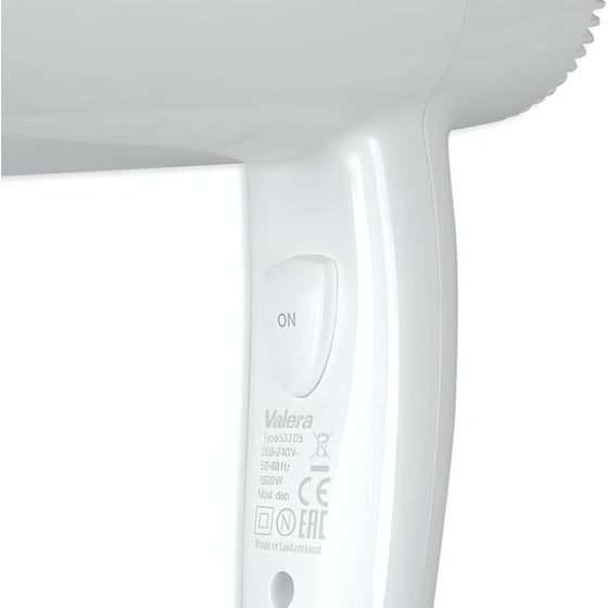 VALERA Premium Super Σεσουάρ Μαλλιών Ξενοδοχείου 1600 W Λευκό image 4