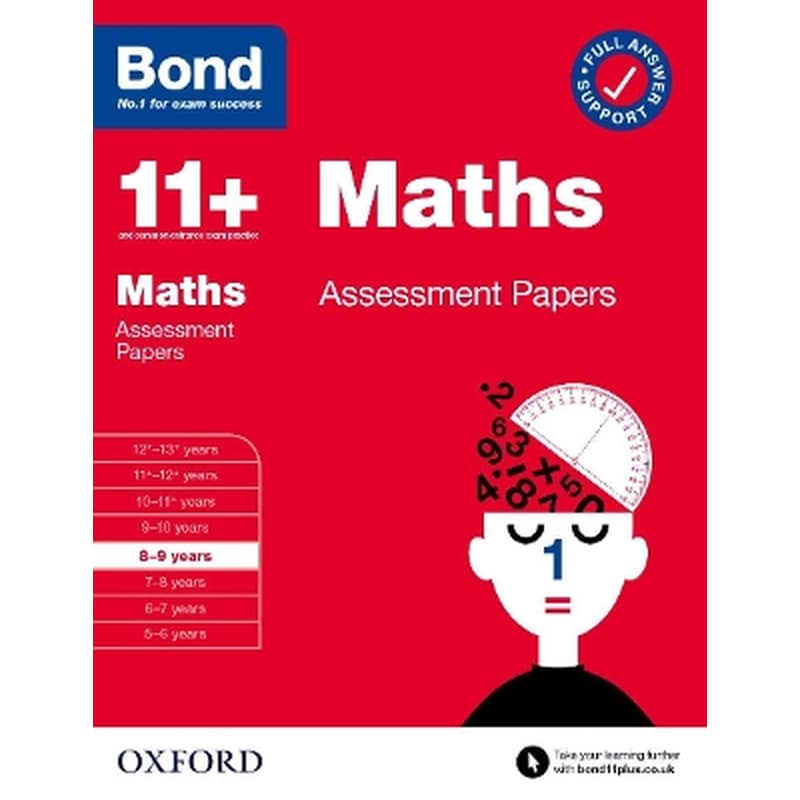 Bond 11+: Maths Assessment Papers 8-9 years