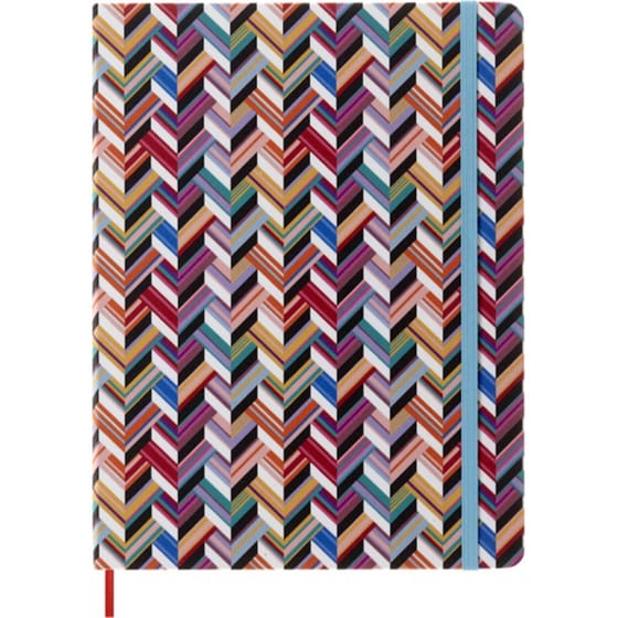 Moleskine Σημειωματάριο XL Missoni Zigzag Multi-color Limited Edition image 0
