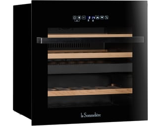 LA SOMMELIERE LSBI36BDZ για 36 Μπουκάλια με Anti-Vibration Σύστημα Μαύρο Εντοιχιζόμενος Συντηρητής Κρασιών image 2