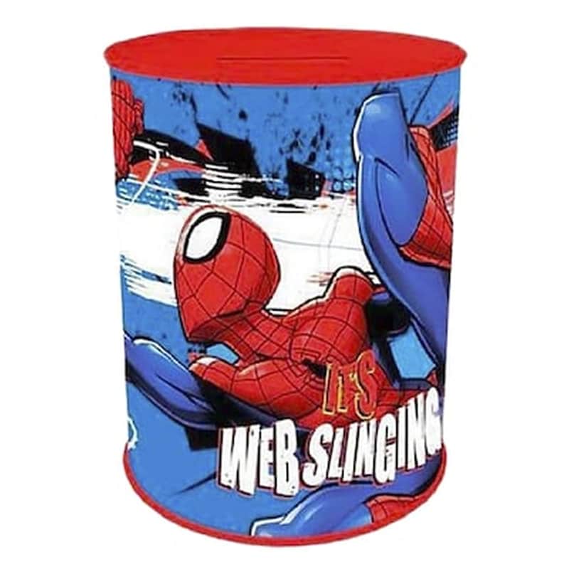 Κουμπαρας Μεταλλικος Spiderman 11x8cm Distribuzione Italia 8435333896204 50-2362