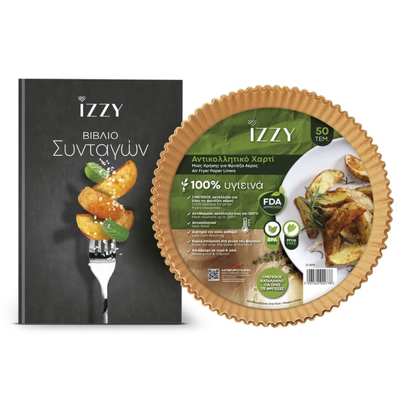 IZZY IZ-8260 2400 W με Αποσπώμενο Κάδο 11 L Μαύρη Φριτέζα Αέρος image 25