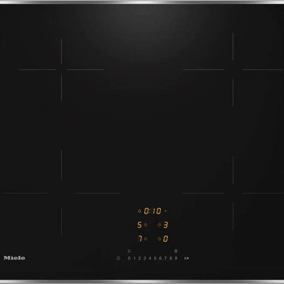 MIELE H7460B & KM7361FRD 76 Lt Μαύρο Eντοιχιζόμενο Σετ Φούρνος και Εστία image 1