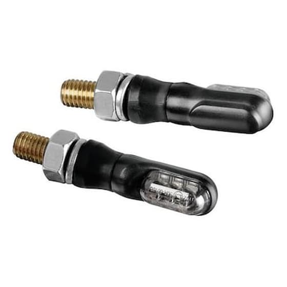 Lampa Φλας Μοτο Nano Led 12v 35x18mm Μαυρα 2 Τεμ. image 0