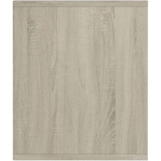 Βιβλιοθήκη VidaXL από Μοριοσανίδα 143x30x36 cm - Mπεζ/Sonoma image 3