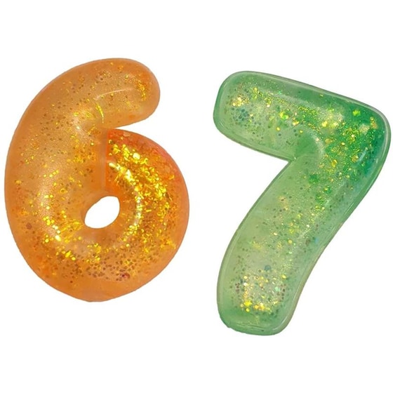 Anti-stress Παιχνίδι 6-7 Glitter Sugar Squishy - Τυχαία Επιλογή image 2