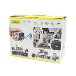 Σετ Καταγραφης Με 4 Καμερες Cctv Camera Kit Andowl An-q-s4i