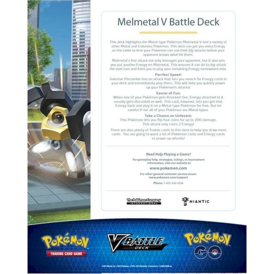 Pokémon TCG: Pokémon GO Melmetal V Battle Deck (Pokemon USA) image 8