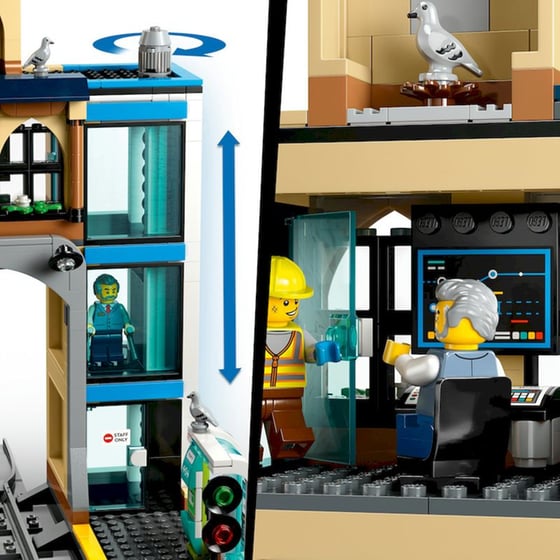 LEGO® City Κεντρικός Σιδηροδρομικός Σταθμός (60469) image 1