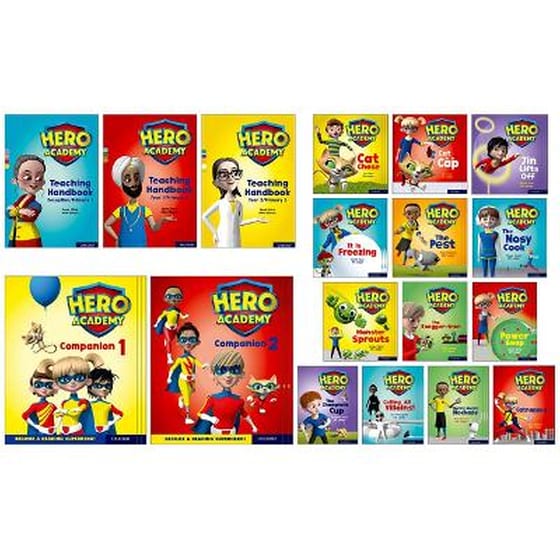 Hero Academy: Lilac-Lime+ Book Bands, Oxford Levels 1-12 image 0