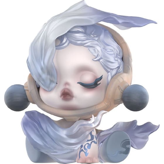 Φιγούρα Pop Mart Skullpanda The Ink Plum Blossom Series Blind Box image 2