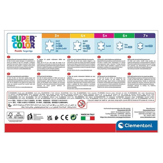 Παιδικό Παζλ Clementoni Super Color Bluey (2x60 Κομμάτια) image 4
