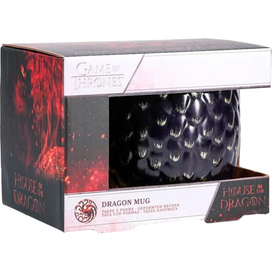 Κούπα Paladone House of Dragon Κεραμική 500 ml - Μαύρο image 2