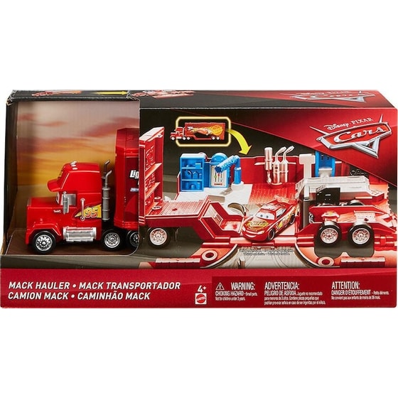 Mattel Disney Cars 3 - Νταλίκες Που Ανοίγουν Mack Hauler Transporter (ftt93) image 0