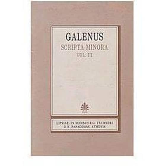 Galenus scripta minora image 0