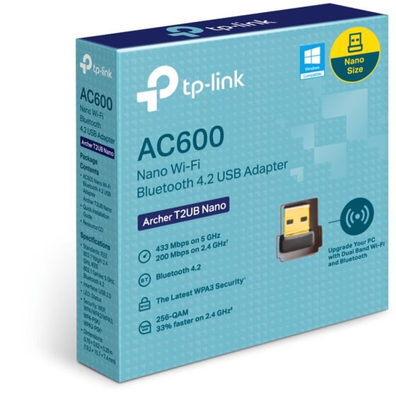 TP-LINK Archer T2UB AC600 nano USB Αντάπτορας Δικτύου Ασύρματη Σύνδεση 600Mbps image 4