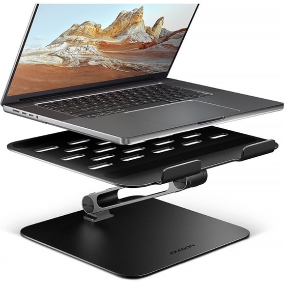 Βάση Laptop Axagon STND-LQB 10"–17.3" - Μαύρο image 0